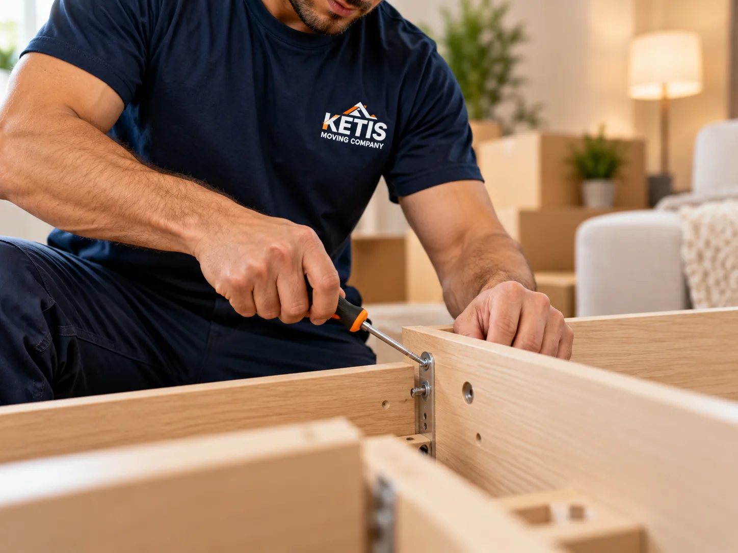 Illustration of Furniture Assembly & Disassembly service